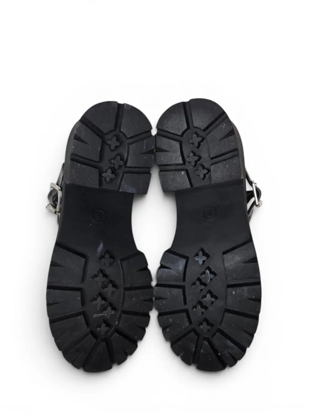 Madden Girl Black Patent Mary Jane Platform Heels